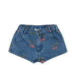 Magot Cherry Denim Shorts