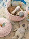Apple Rattan Storage Basket Pink - Medium - Image 4