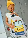 Kane Kids Mini Backpack - Construction Truck - Image 2