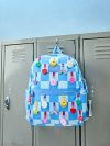 Kane Kids Travel Backpack - Charms Blue Check - Image 3