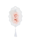 Gingham Flower Clip Set - Taffy