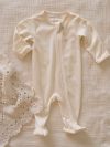 Pima Goose Embroidered Footie - Image 3