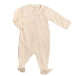 Pima Goose Embroidered Footie